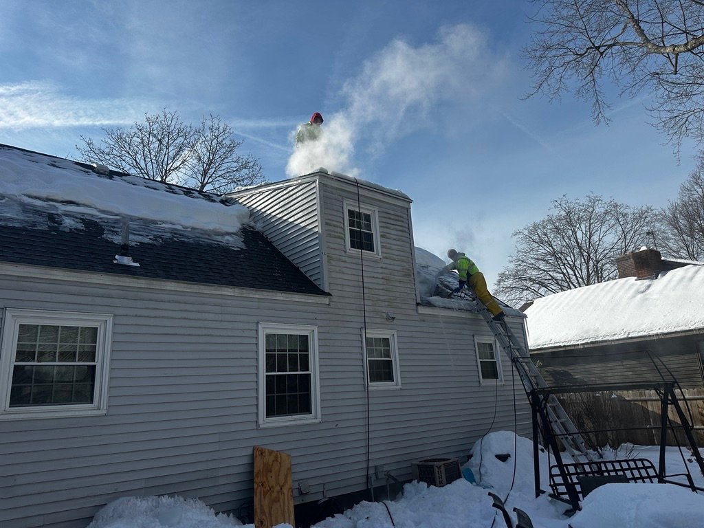 Steamed Ice Removal
